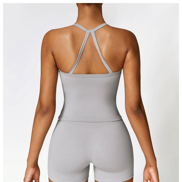 Conjunto deportivo de 2 piezas para mujer, muévete con comodidad y seguridad al momento de hacer ejercicio