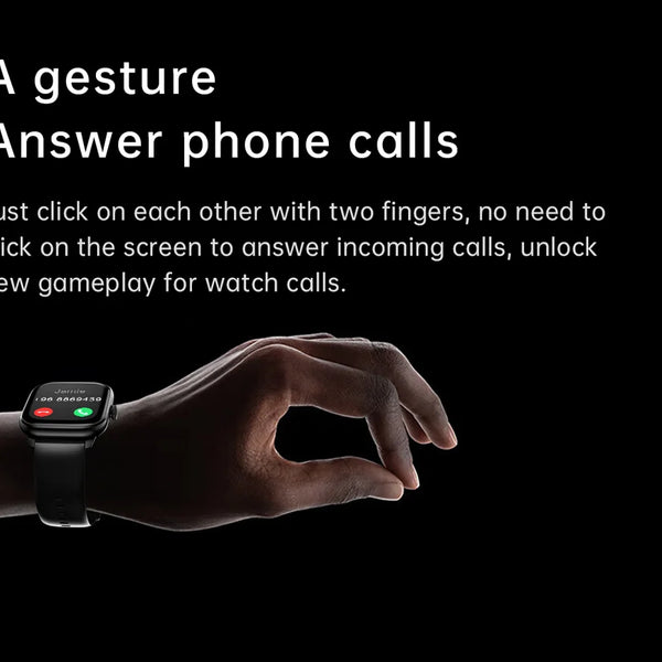 Reloj inteligente con Bluetooth, llamadas, música, relojes inteligentes para hombres, pantalla completamente táctil de 2,01 