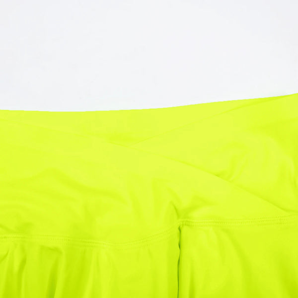 Falda de entrenamiento para mujer con bolsillos cruzados de cintura alta, faldas de entrenamiento para Todo tipo de ejercicio en 1