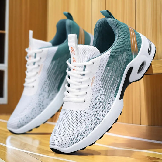 Zapatos de vestir informales para hombre 2025, nuevos zapatos deportivos suaves, cómodos zapatos de tenis transpirables, zapatos para caminar de malla ligera para exteriores