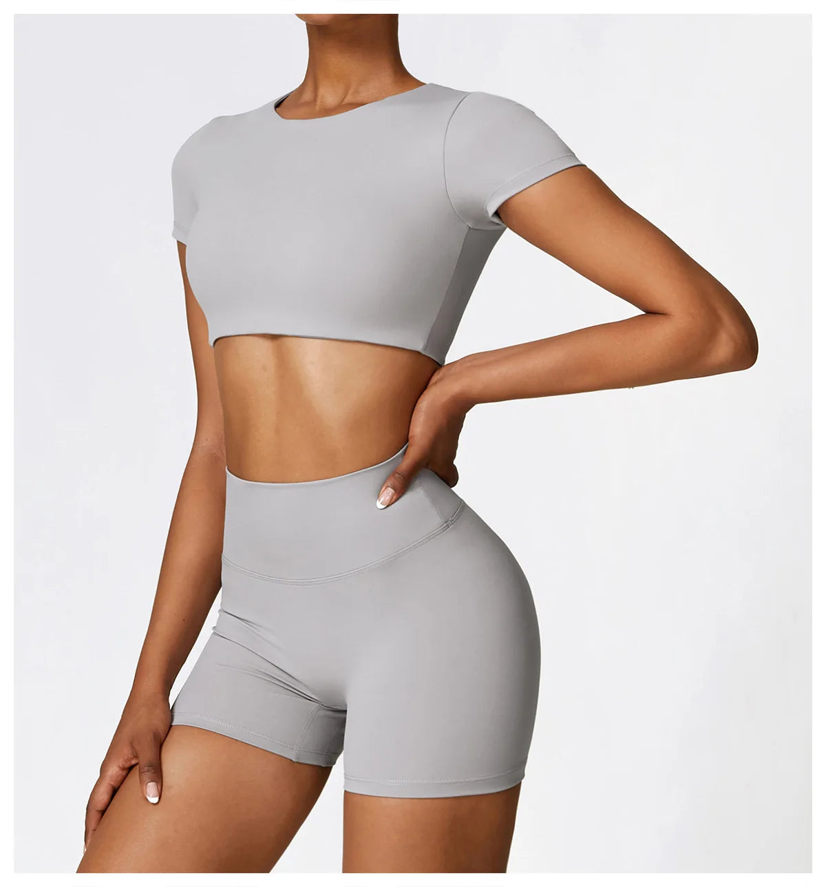 Conjunto deportivo de 2 piezas para mujer, muévete con comodidad y seguridad al momento de hacer ejercicio