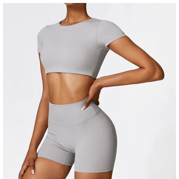 Conjunto deportivo de 2 piezas para mujer, muévete con comodidad y seguridad al momento de hacer ejercicio