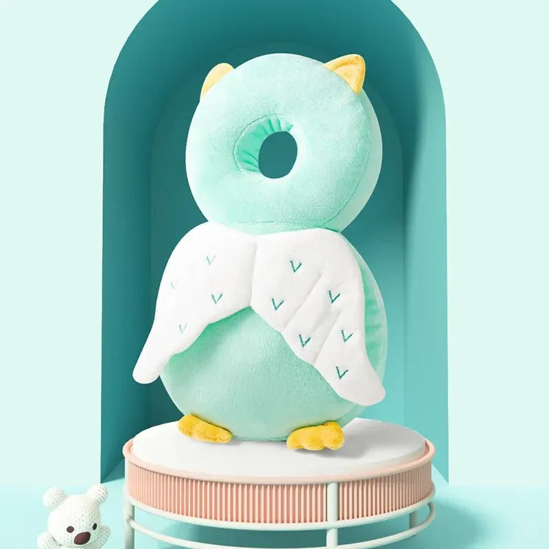 Almohada anticaída para niños, almohada para la cabeza de bebés y niños pequeños, almohada transpirable para aprender a caminar, almohadilla de protección para la cabeza