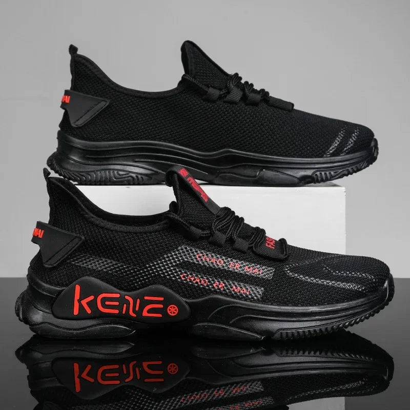Nuevas zapatillas deportivas informales para hombre, zapatos de coco para correr deportes