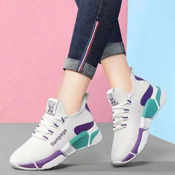 Nuevos zapatos de mujer modernos y sencillos, zapatos cómodos para mujer, zapatos deportivos ligeros y cómodo para primavera y otoño