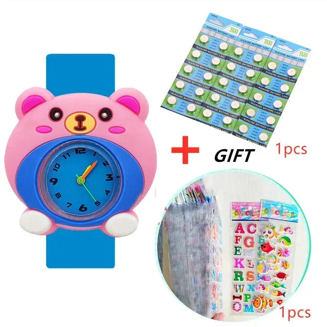 Reloj de unicornio juguetes para niños, relojes de cuarzo para niños, reloj para niños, reloj para bebé, regalo de Navidad