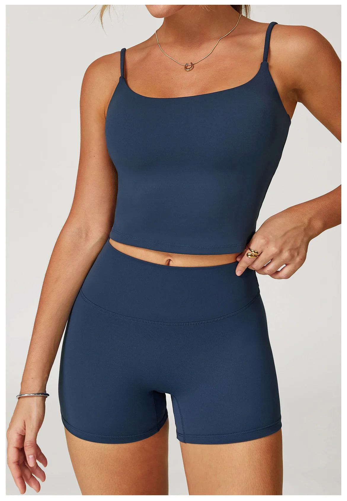 Conjunto deportivo de 2 piezas para mujer, atractivo y cómodo