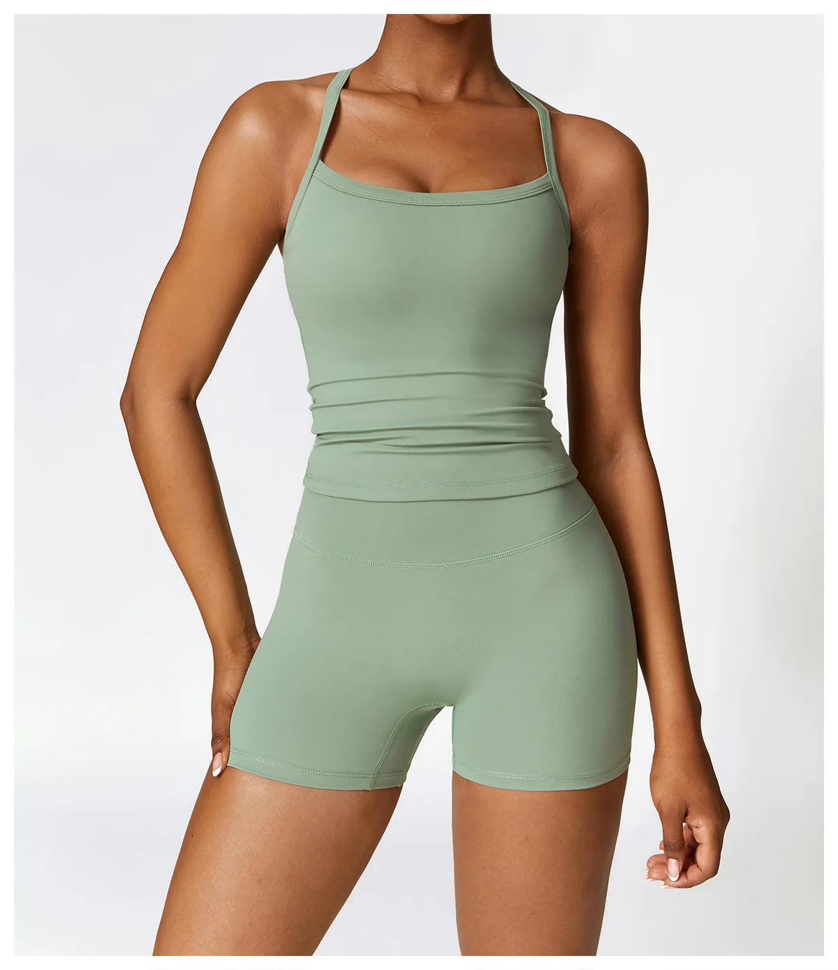 Conjunto deportivo de 2 piezas para mujer, muévete con comodidad y seguridad al momento de hacer ejercicio