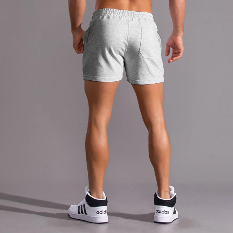 Pantalones cortos informales 100% de algodón para hombre, pantalones cortos de moda de alta calidad para hombre, pantalones cortos con bolsillos laterales y cremallera para correr al aire libre
