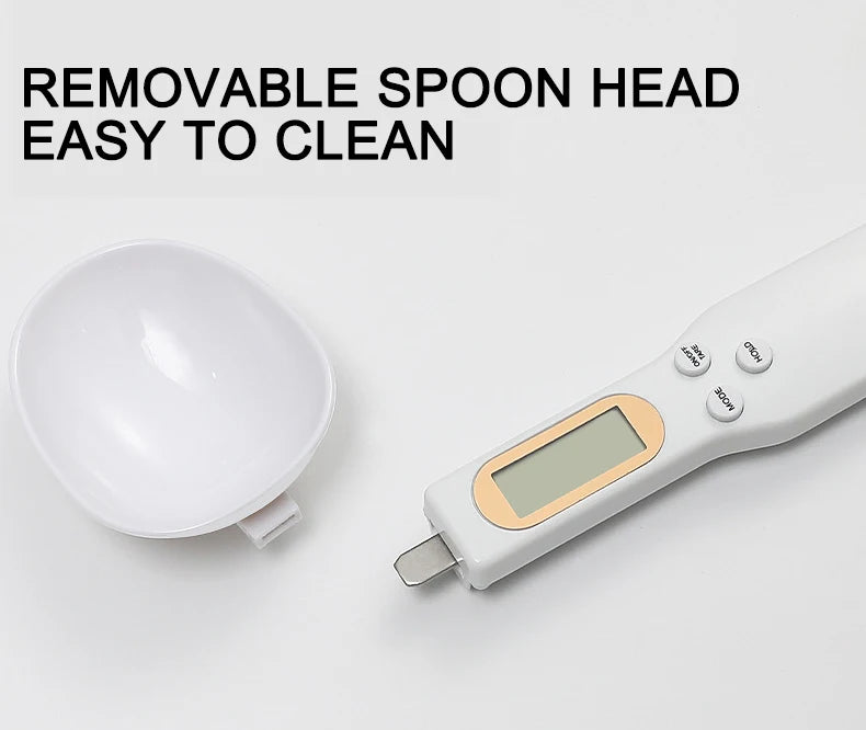 Báscula electrónica de cocina, 500g, 0,1g, LCD, medición Digital de alimentos, harina, cuchara Digital, Mini herramienta de cocina para báscula de café con leche