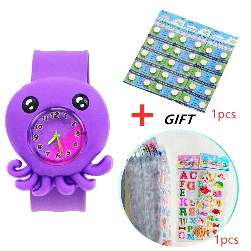 Reloj de unicornio juguetes para niños, relojes de cuarzo para niños, reloj para niños, reloj para bebé, regalo de Navidad