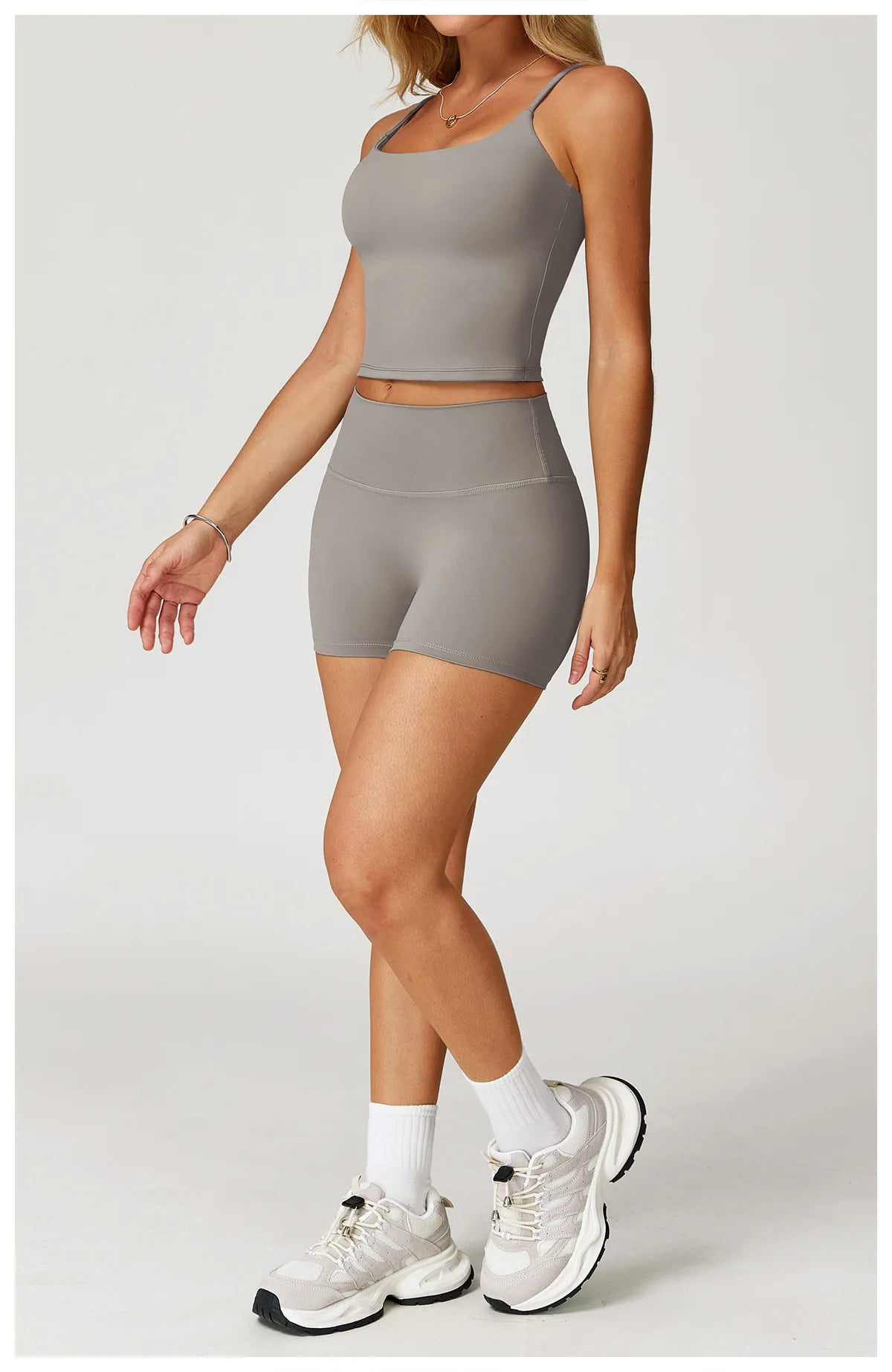 Conjunto deportivo de 2 piezas para mujer, atractivo y cómodo