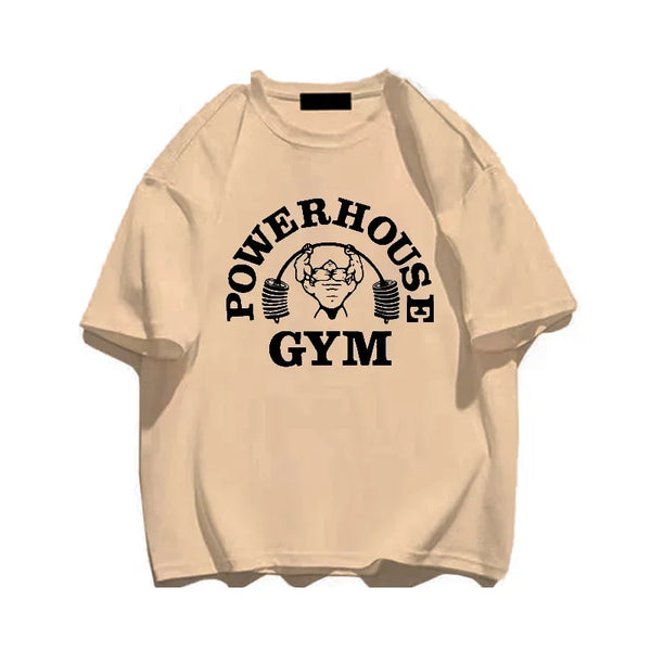 Camisetas de gimnasio de verano, moda deportiva, camiseta para hombre.