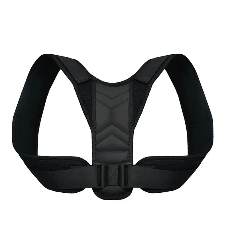 Corrector de postura para clavícula, columna vertebral, cinturón ajustable, Unisex, parte superior de la espalda, hombro, corrección de postura Lumbar