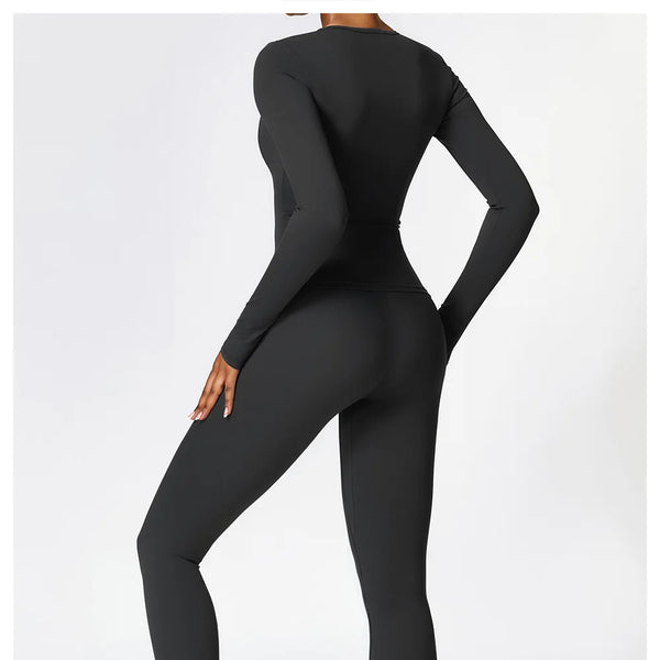 Conjunto deportivo de 2 piezas para mujer, muévete con comodidad y seguridad al momento de hacer ejercicio