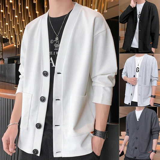 Chaqueta de verano para hombre, chaqueta de secado rápido de seda helada, chaleco informal de negocios de alta gama