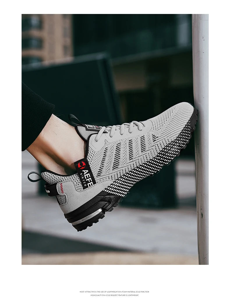 Zapatos deportivos para hombre, zapatos transpirables para exteriores, zapatillas ligeras para hombre, calzado de entrenamiento atlético cómodo