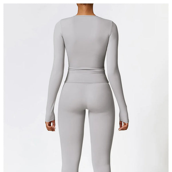 Conjunto deportivo de 2 piezas para mujer, muévete con comodidad y seguridad al momento de hacer ejercicio