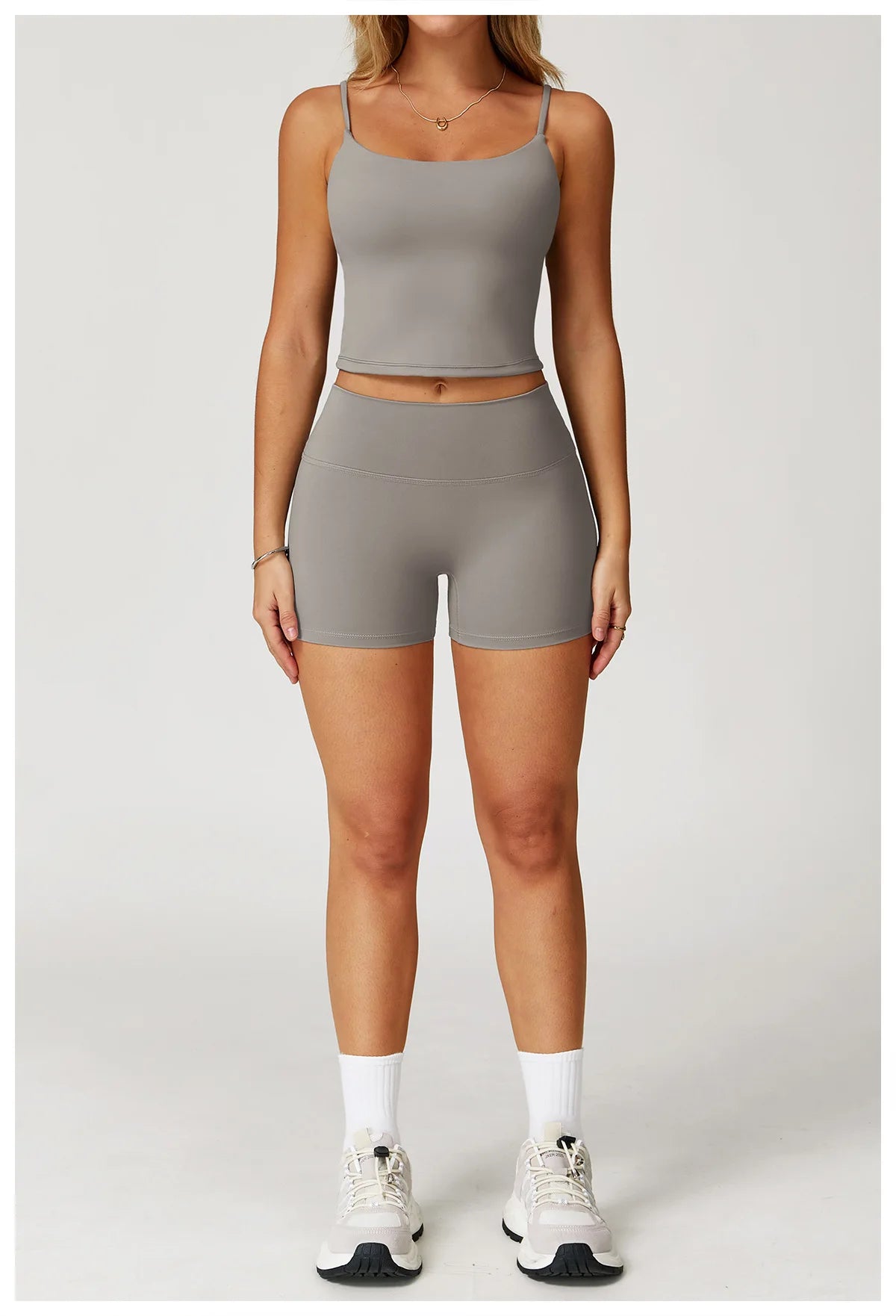 Conjunto deportivo de 2 piezas para mujer, atractivo y cómodo